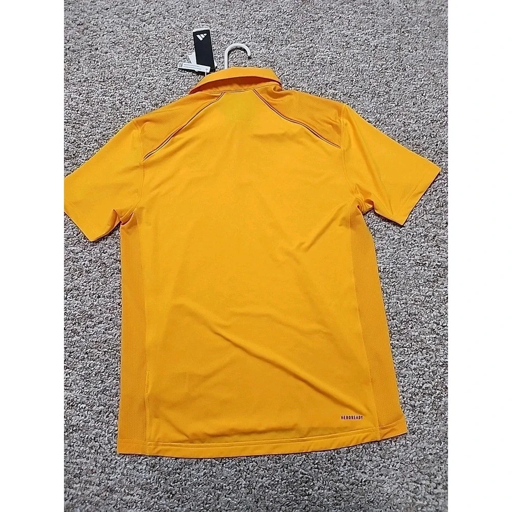 Central Michigan Mens Small Adidas Golf Polo‎ Performance Team Issued NWT